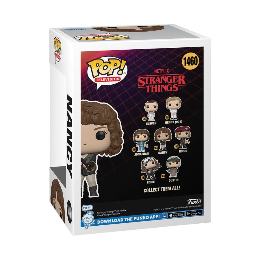Funko: Stranger Things - Hunter Nancy with Shotgun Pop! Vinyl