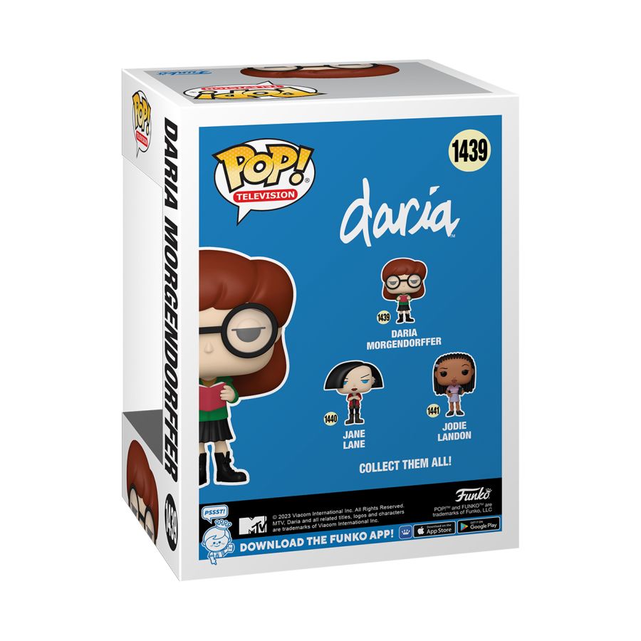 Daria - Daria Morgendorffer Pop! Vinyl (Chance of Chase)