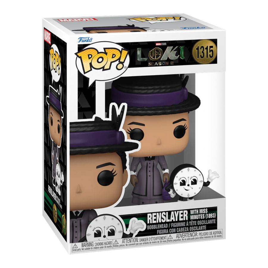 Funko: Loki (TV) - Renslayer with Miss Minutes (1893) Pop Vinyl