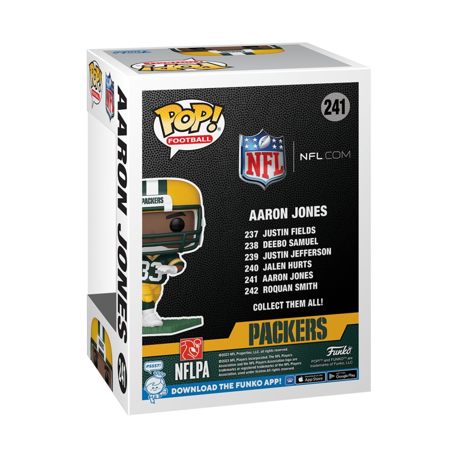 Funko: NFL: Packers - Aaron Jones Pop! Vinyl