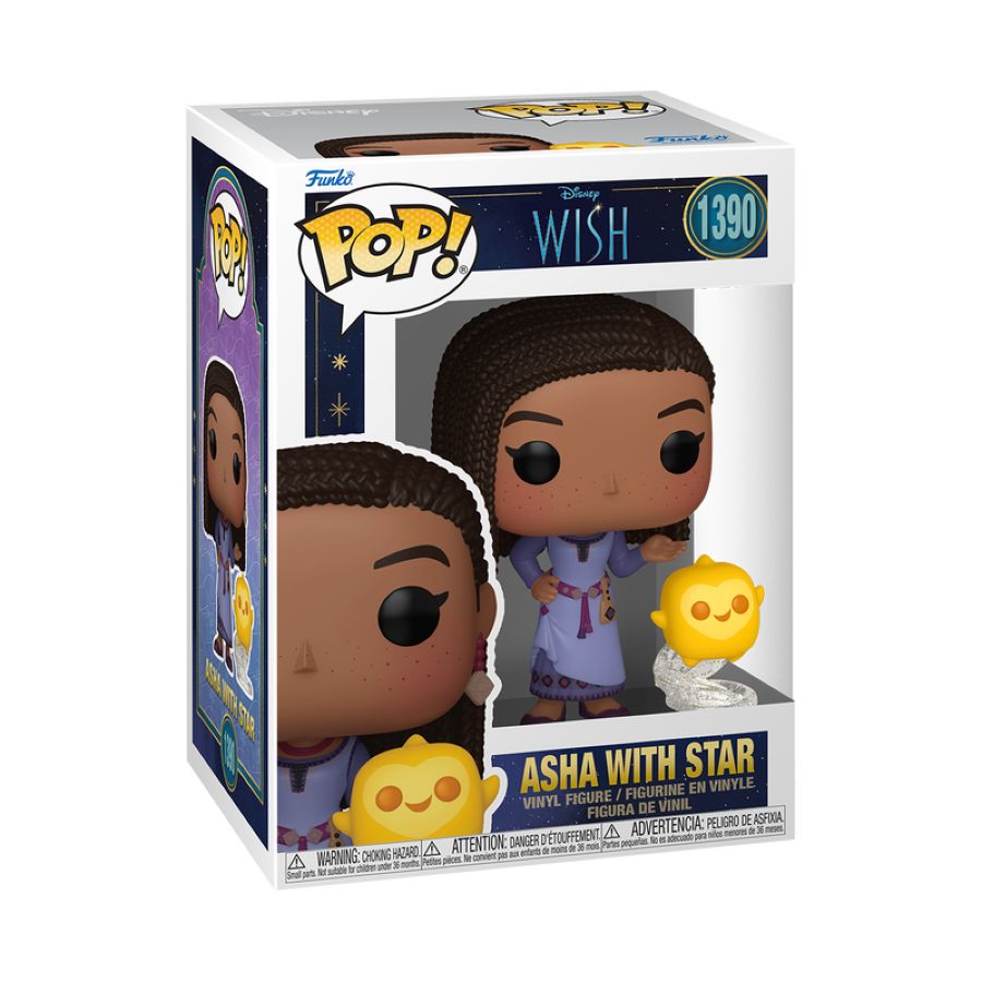 Funko: Wish (2023) - Asha w/Star Pop! Vinyl