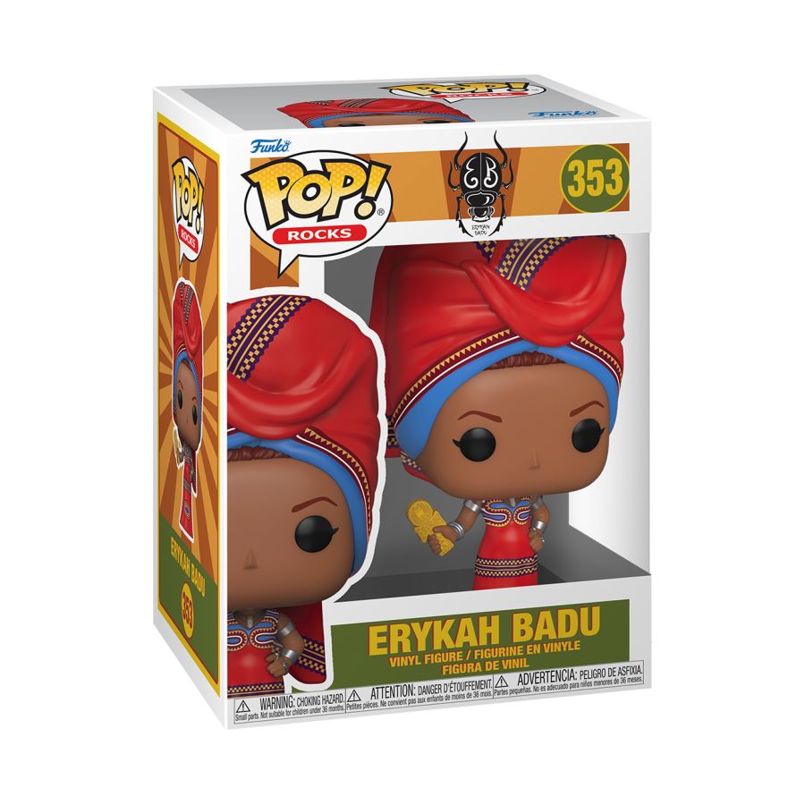 Funko: Erykah Badu - Erykah Badu (Tyrone) Pop! Vinyl