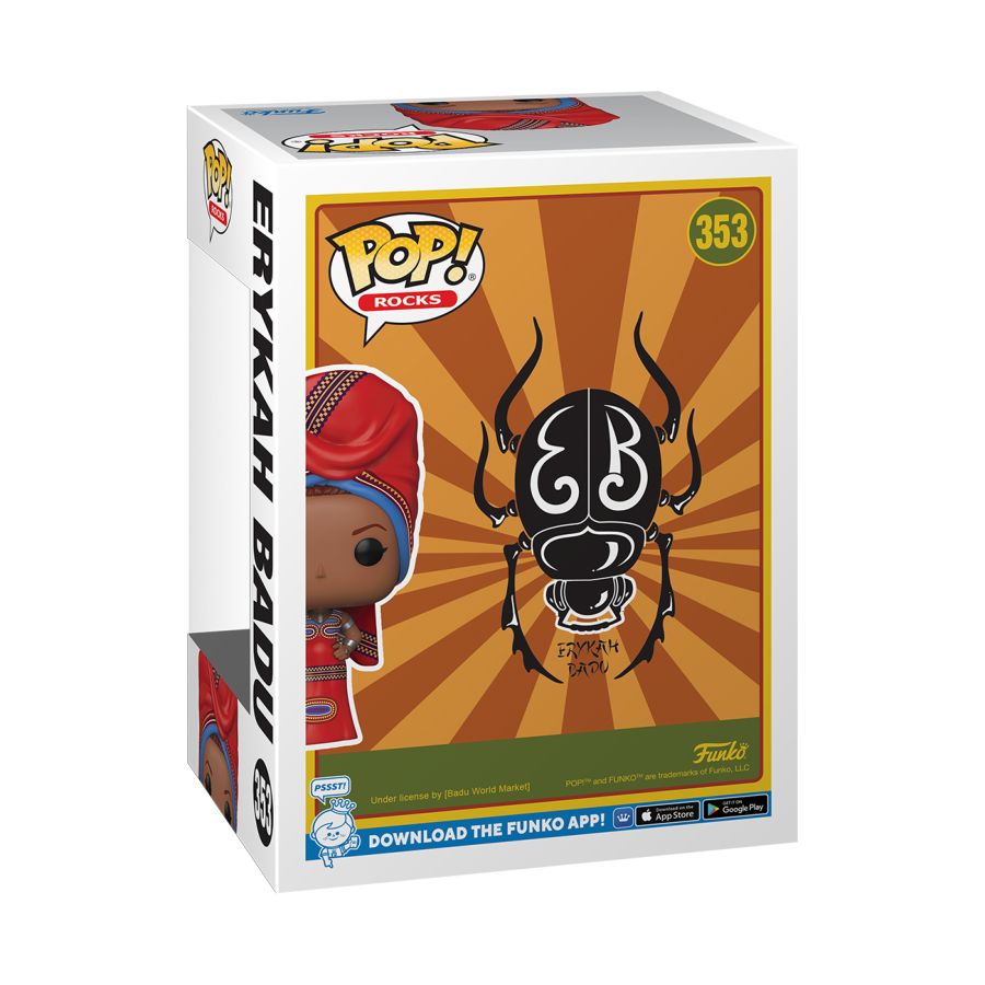 Funko: Erykah Badu - Erykah Badu (Tyrone) Pop! Vinyl