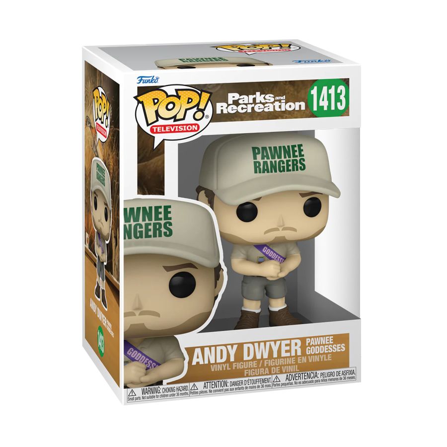 Funko: Parks & Recreation - Andy Dwyer (Pawnee Goddesses) Pop! Vinyl