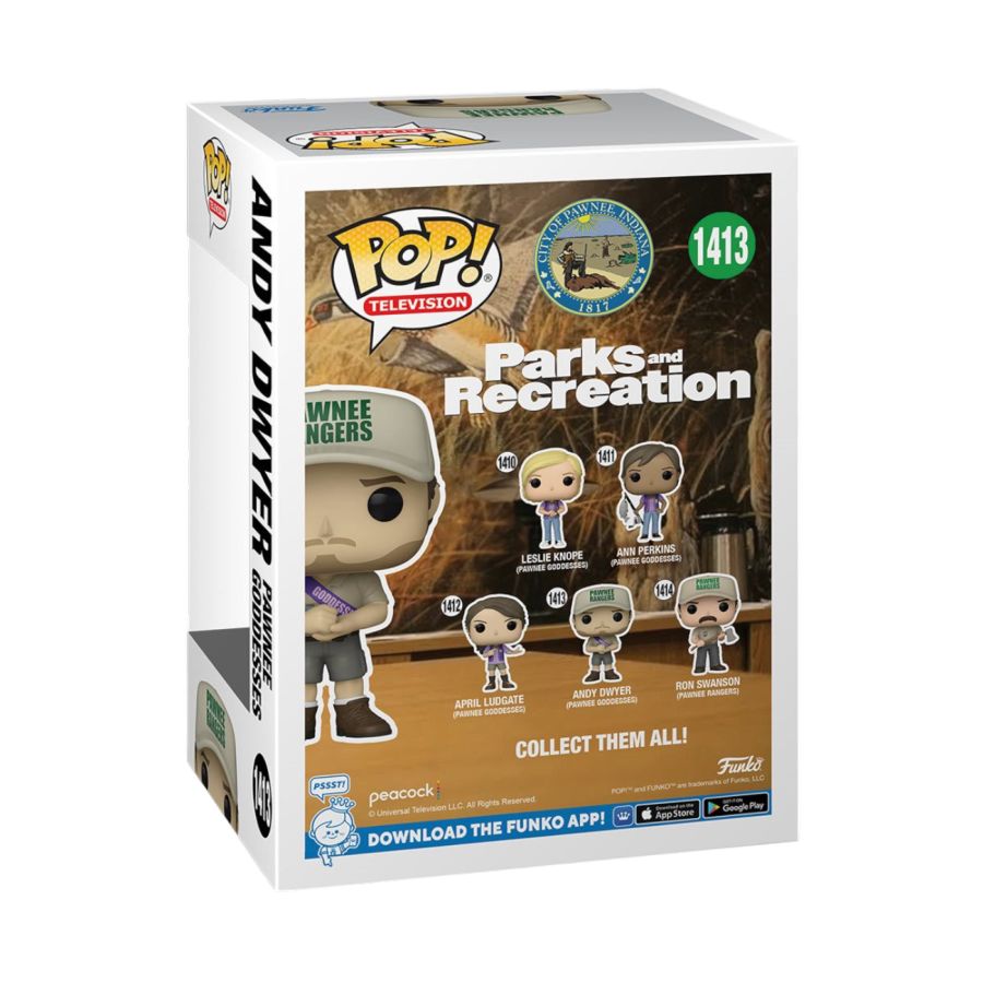 Funko: Parks & Recreation - Andy Dwyer (Pawnee Goddesses) Pop! Vinyl