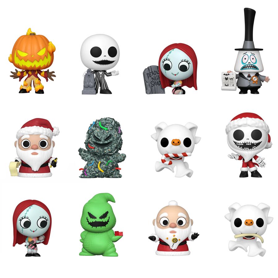 Funko: Nightmare Before Christmas - 30th Anniversary Mystery Minis (12ct)