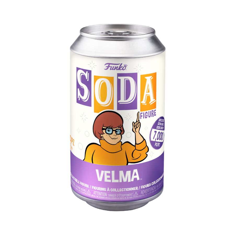 Funko Soda: Scooby Doo - Velma US Exclusive Vinyl Soda (Chance of Chase)