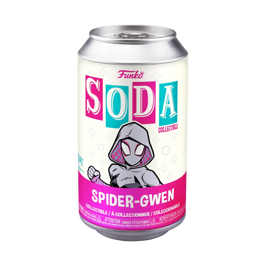 Funko Soda: Spider-Man: Across the Spider-Verse - 8 Pack Vinyl Soda Bundle