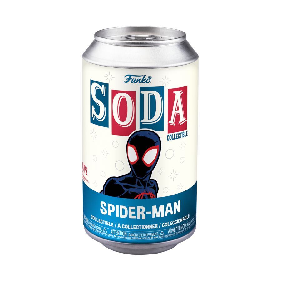 Funko Soda: Spider-Man: Across the Spider-Verse - 8 Pack Vinyl Soda Bundle