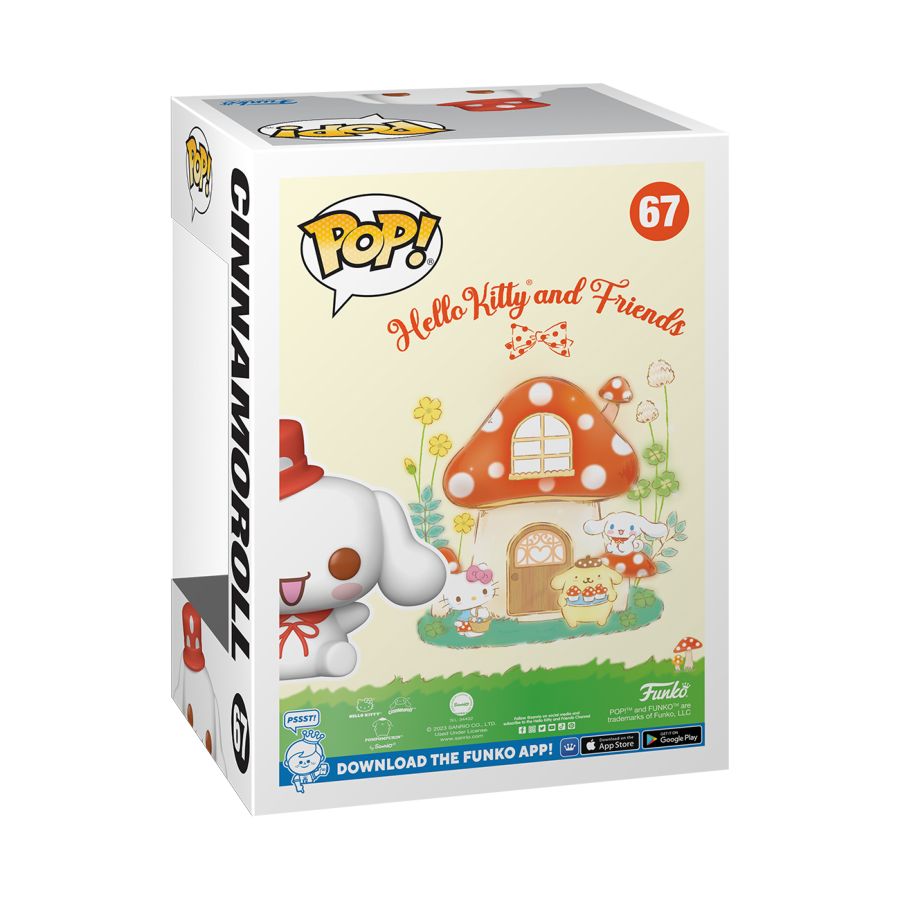 Funko: Sanrio - Cinnamoroll with Hat US Exclusive Pop! Vinyl