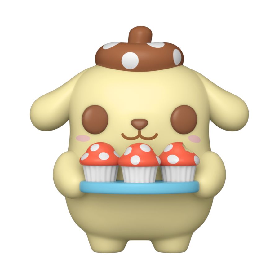 Funko: Hello Kitty - Pompompurin with Tray US Exclusive Pop! Vinyl