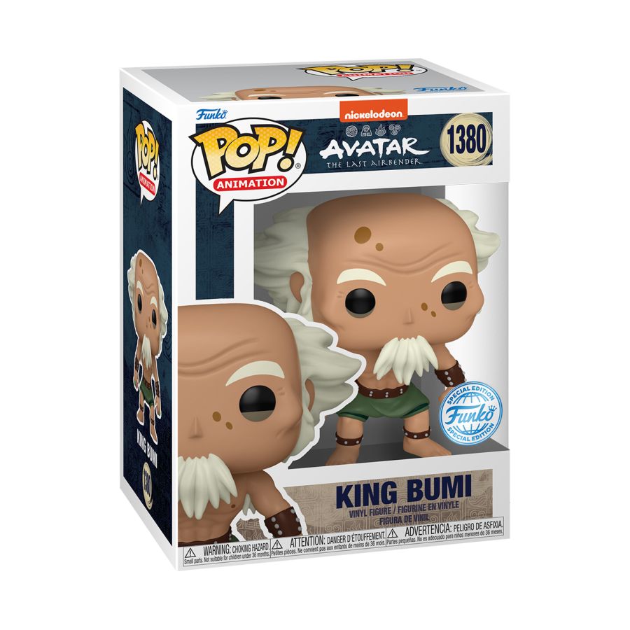 Funko: Avatar the Last Airbender - King Bumi US Exclusive Pop! Vinyl