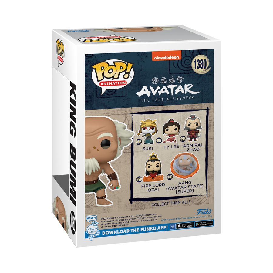 Funko: Avatar the Last Airbender - King Bumi US Exclusive Pop! Vinyl