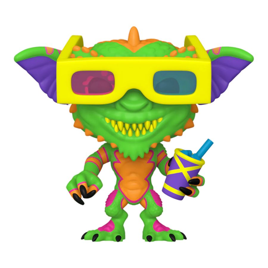 Funko: Gremlins - Stripe with Glasses US Exclusive Blacklight Pop! Vinyl