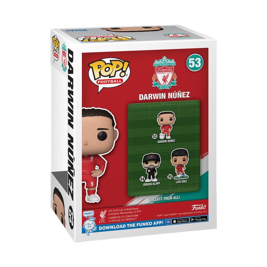 Funko: Football: Liverpool FC - Darwin Nunez Pop! Vinyl