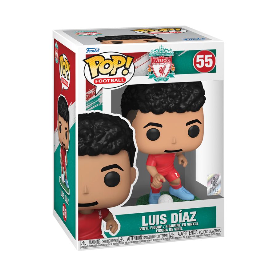 Funko: Football: Liverpool FC - Luis Diaz Pop! Vinyl