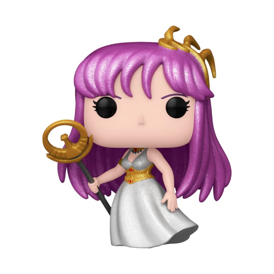 Funko: Saint Seiya - Saori Kido (Athena) US Exclusive Diamond Glitter Pop! Vinyl