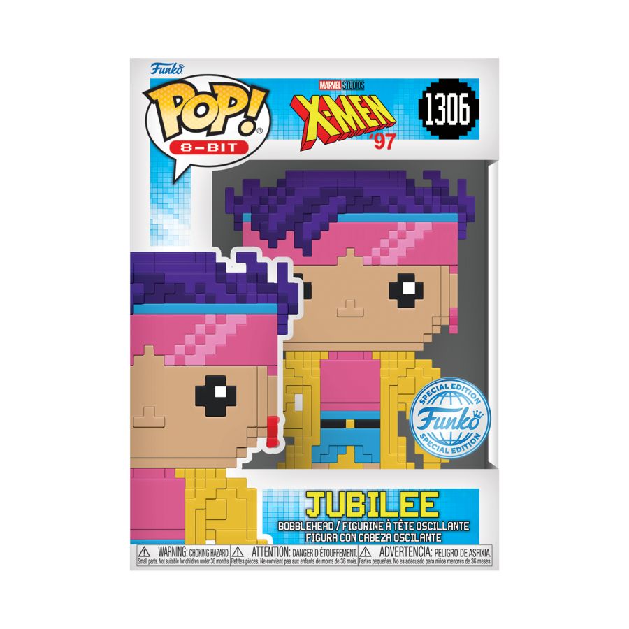 Funko: X-Men '97 - Jubilee 8-Bit US Exclusive Pop! Vinyl