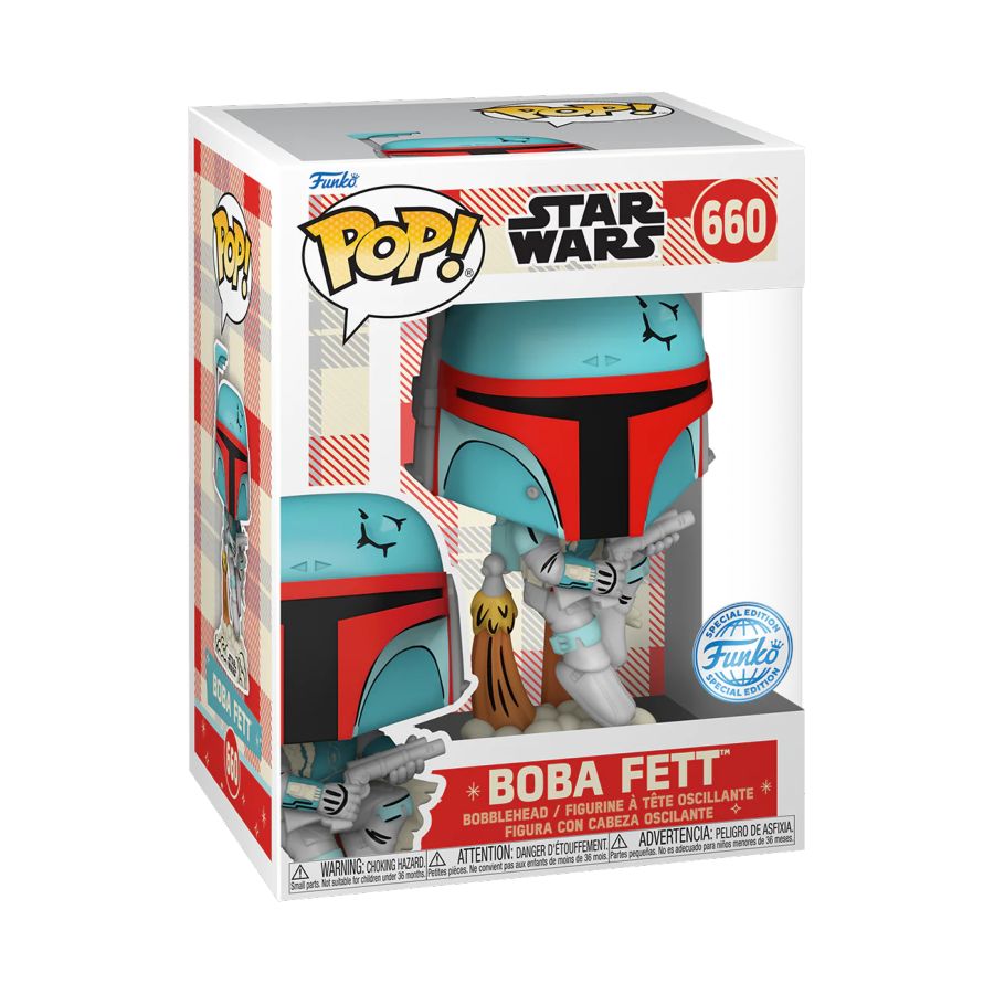 Funko: Star Wars: D100 - Boba Fett Retro Reimagined Pop! Vinyl
