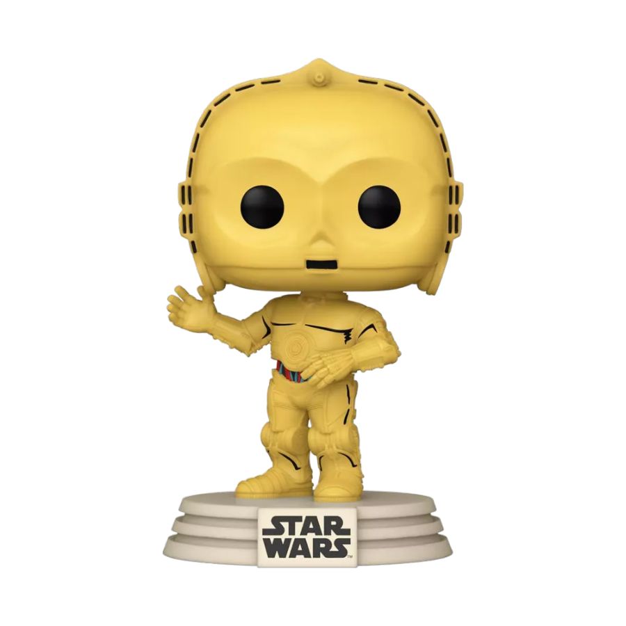 Funko: Star Wars: D100 - R2-D2 & C-3PO Retro Reimagined US Exclusive Pop! 2-Pack
