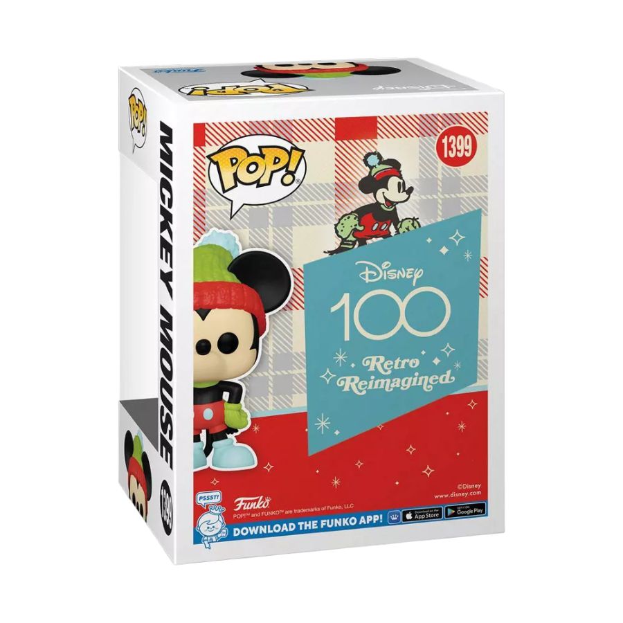 Funko: Disney: D100 - Mickey Retro Reimagined US Exclusive Pop! Vinyl