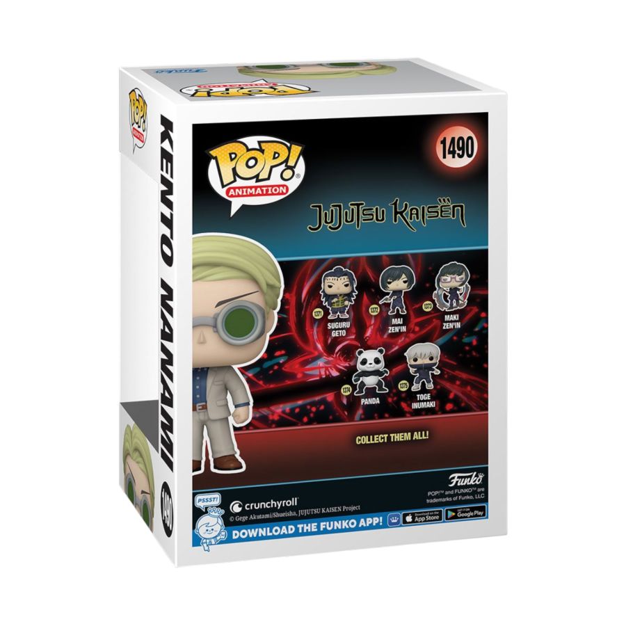 Funko: Jujutsu Kaisen - Kento Nanami US Exclusive Glow Pop! Vinyl