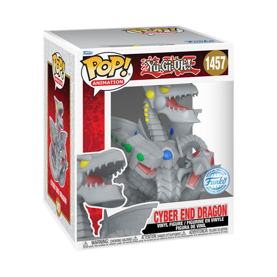 Funko: Yu-Gi-Oh! - Cyber End Dragon US Exclusive 6" Pop! Vinyl