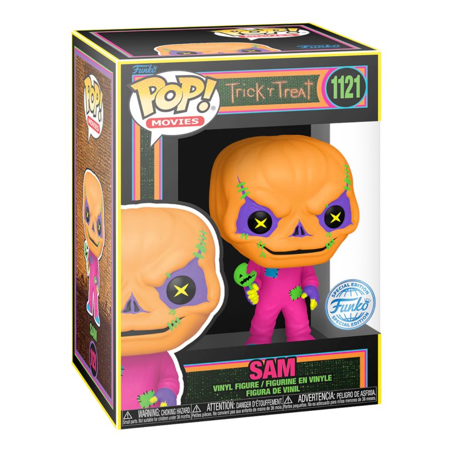 Funko: Trick R Treat - Sam US Exclusive Blacklight Pop! Vinyl