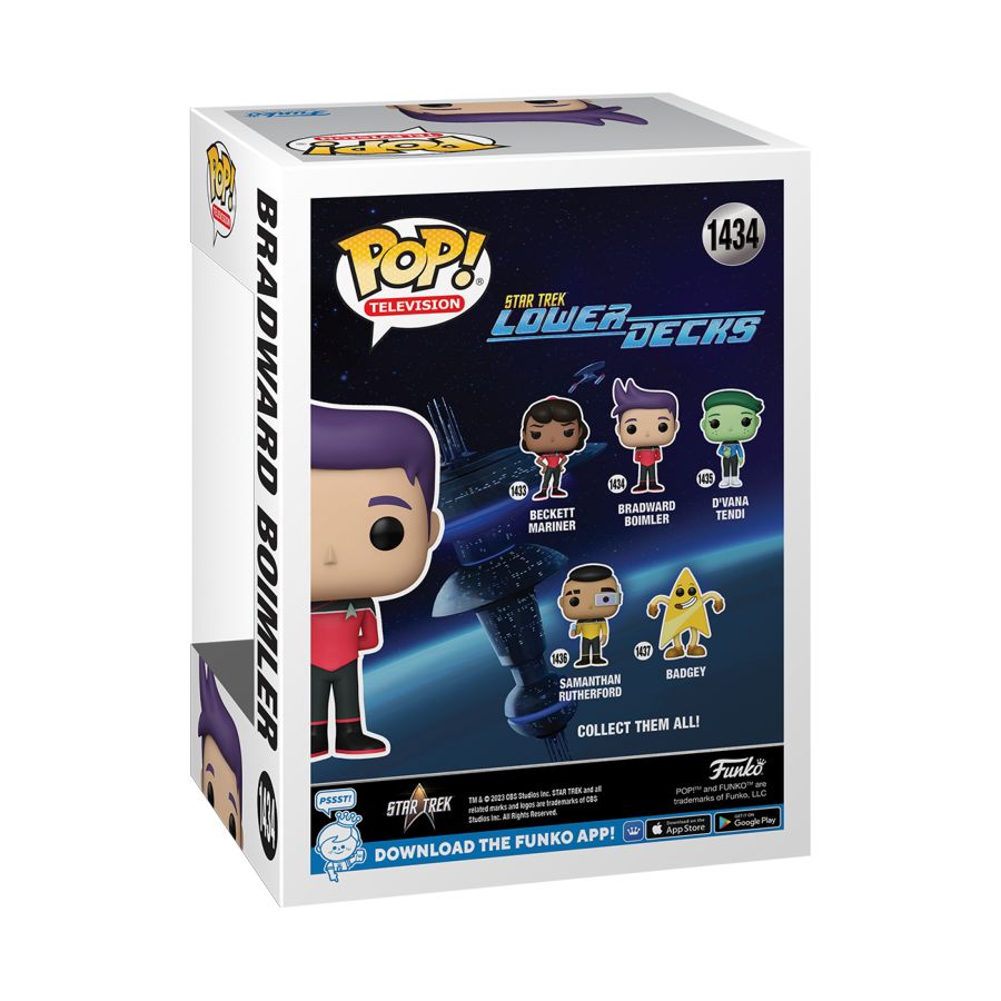 Funko: Star Trek: Lower Decks - Bradward Boimler Pop! Vinyl