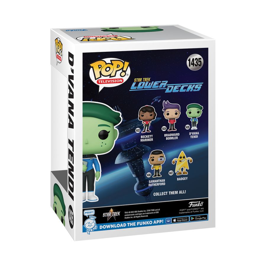 Funko: Star Trek: Lower Decks - D'Vana Tendi Pop! Vinyl