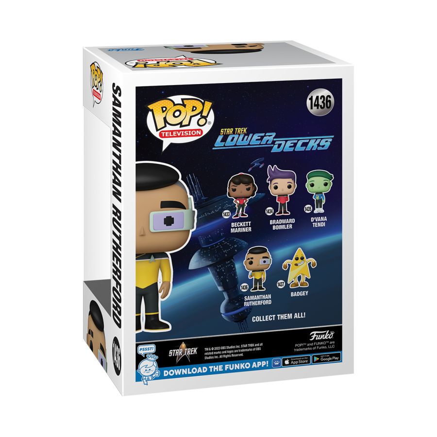 Funko: Star Trek: Lower Decks - Samanthan Rutherford Pop! Vinyl