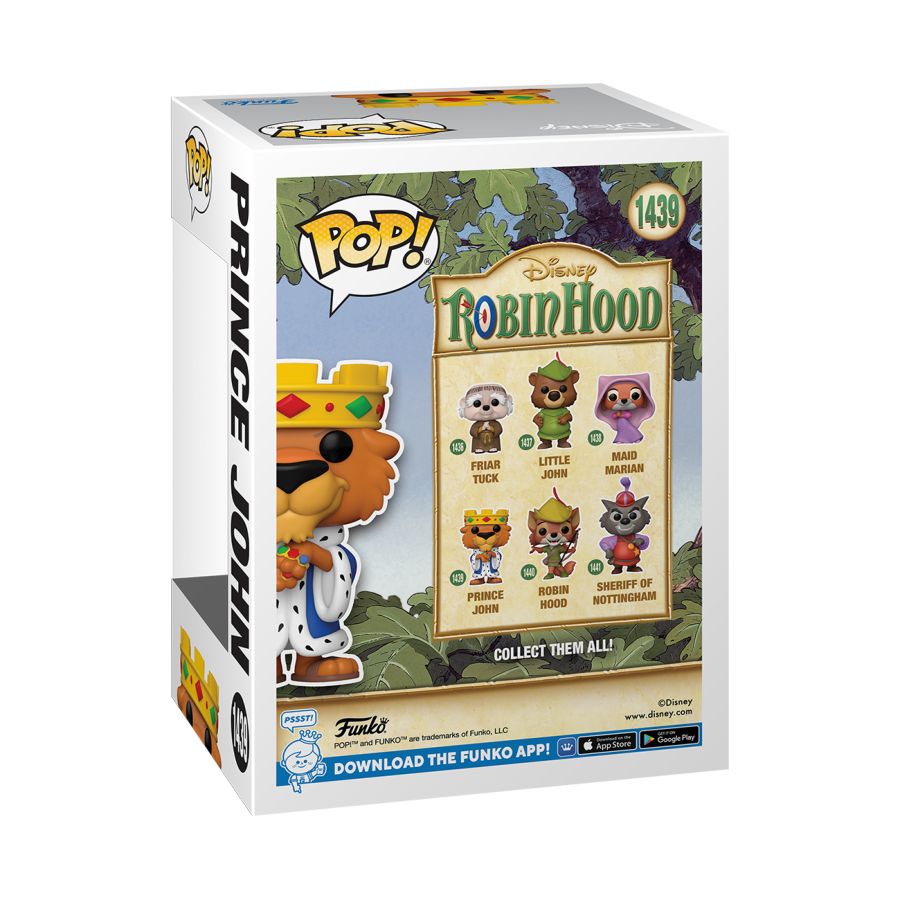Funko: Robin Hood (1973) - Prince John Pop! Vinyl
