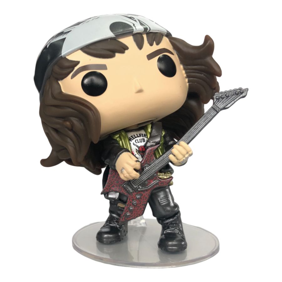 Funko: Stranger Things - Hunter Eddie with Guitar US Exclusive Metallic Pop! Vinyl