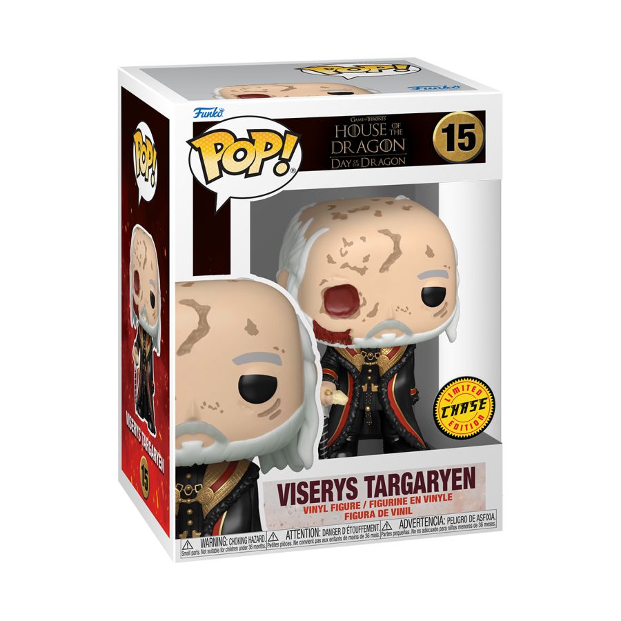 Funko: House of the Dragon - Viserys Targaryen (Masked) Pop! Vinyl (Chance of Chase)