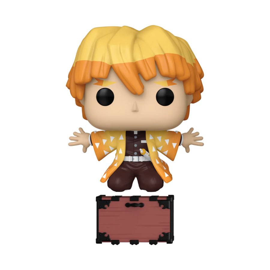 Funko: Demon Slayer - Zenitsu (Kneeling) US Exclusive Pop! Vinyl