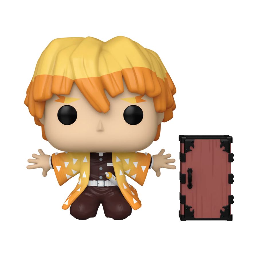 Funko: Demon Slayer - Zenitsu (Kneeling) US Exclusive Pop! Vinyl