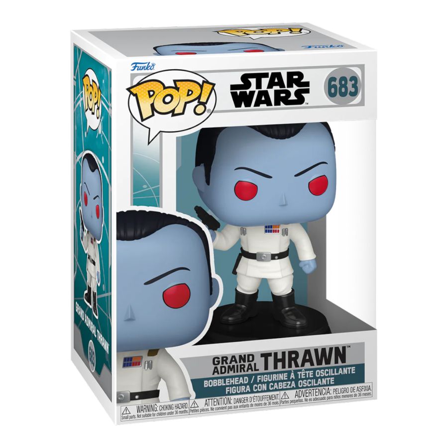 Funko: Star Wars: Ahsoka (TV) - Grand Admiral Thrawn Pop! Vinyl