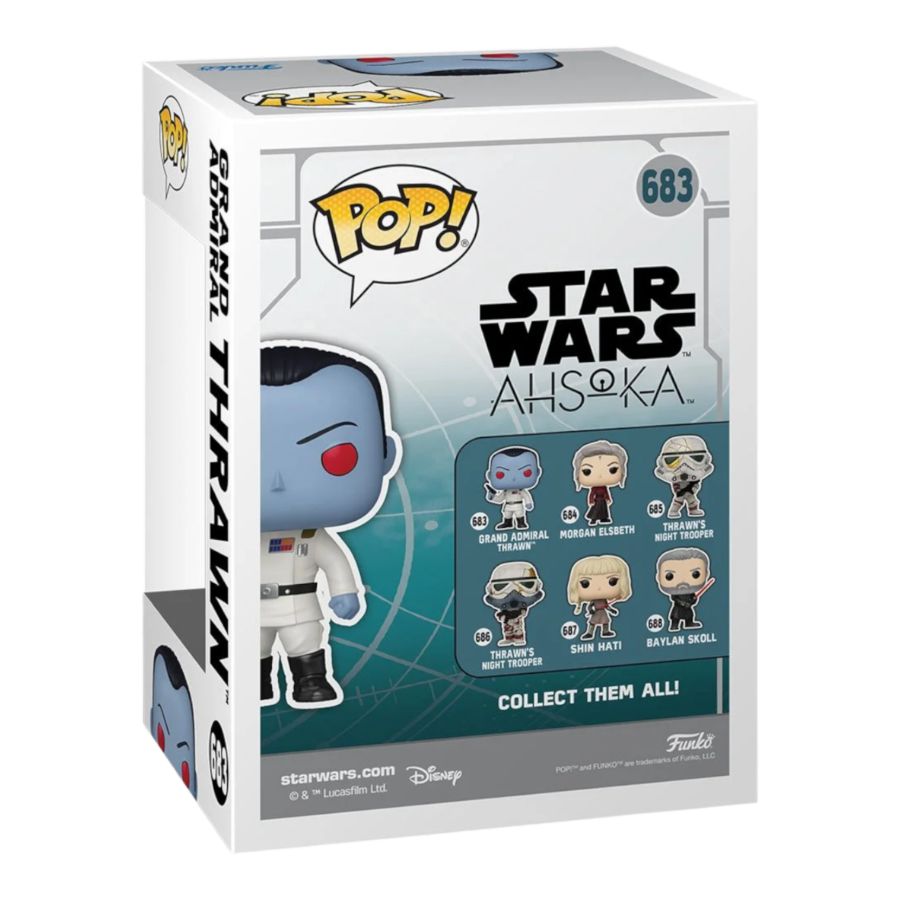 Funko: Star Wars: Ahsoka (TV) - Grand Admiral Thrawn Pop! Vinyl