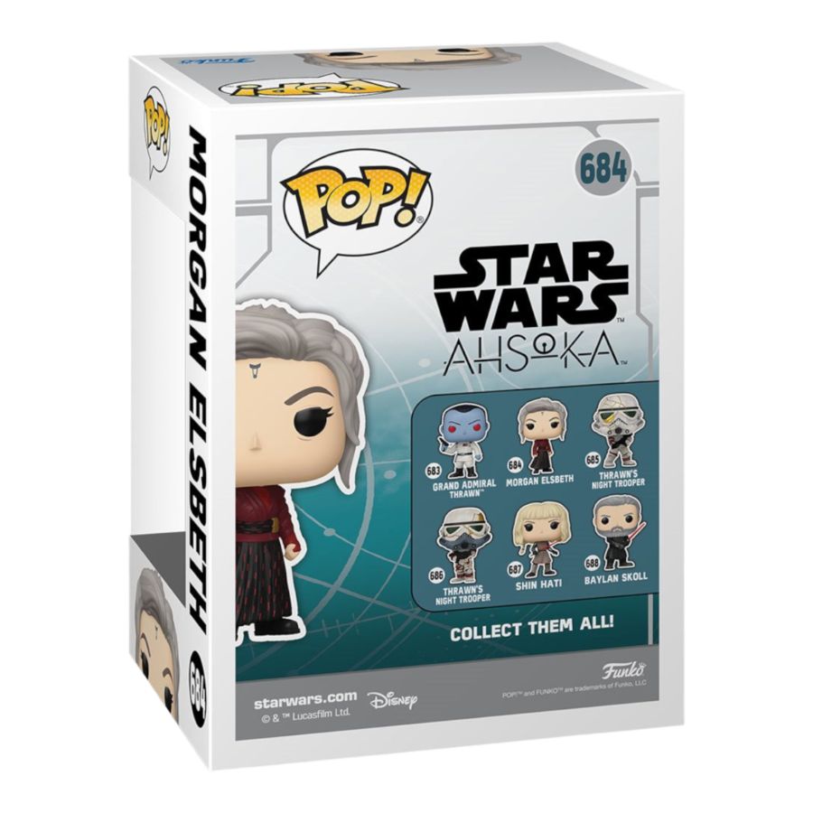 Funko: Star Wars: Ahsoka (TV) - Morgan Elsbeth Pop! Vinyl
