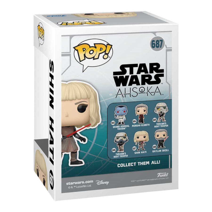 Funko: Star Wars: Ahsoka (TV) - Shin Hati Pop! Vinyl
