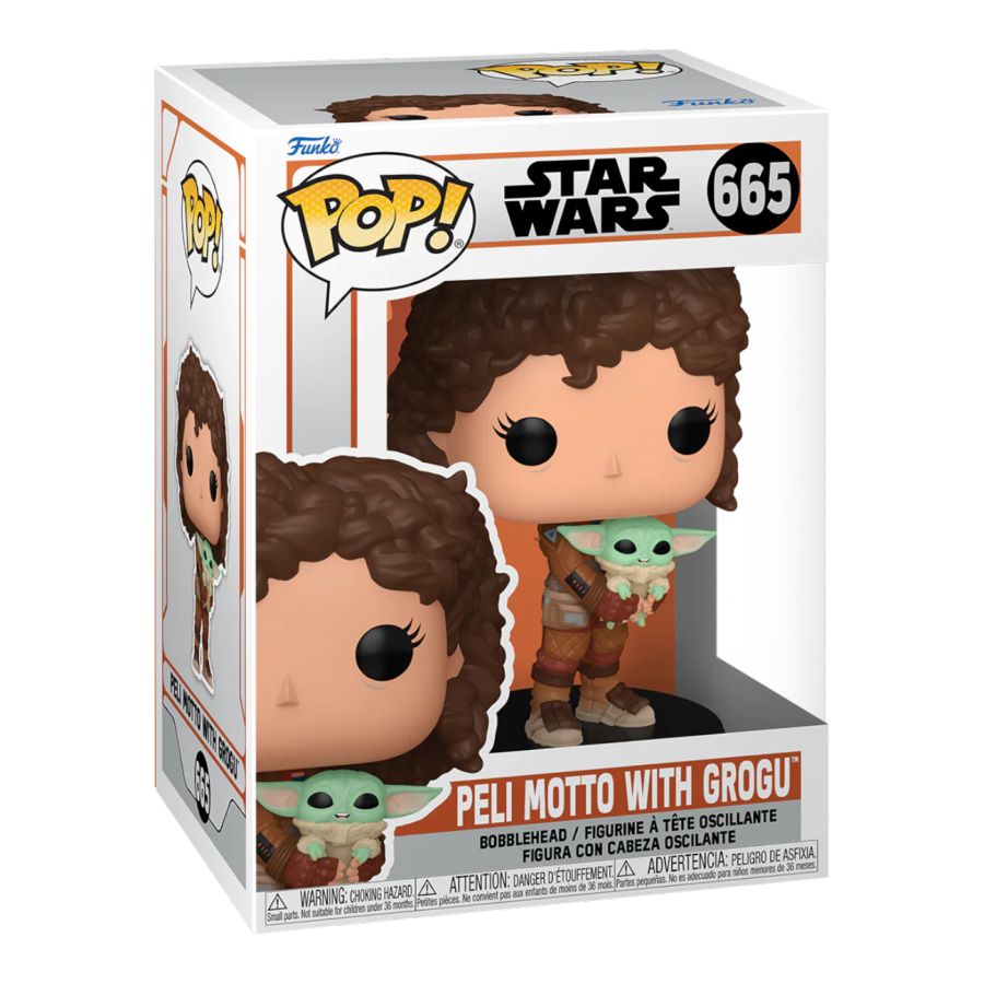 Funko: Star Wars: Mandalorian - Peli Motto & Grogu Pop! Vinyl