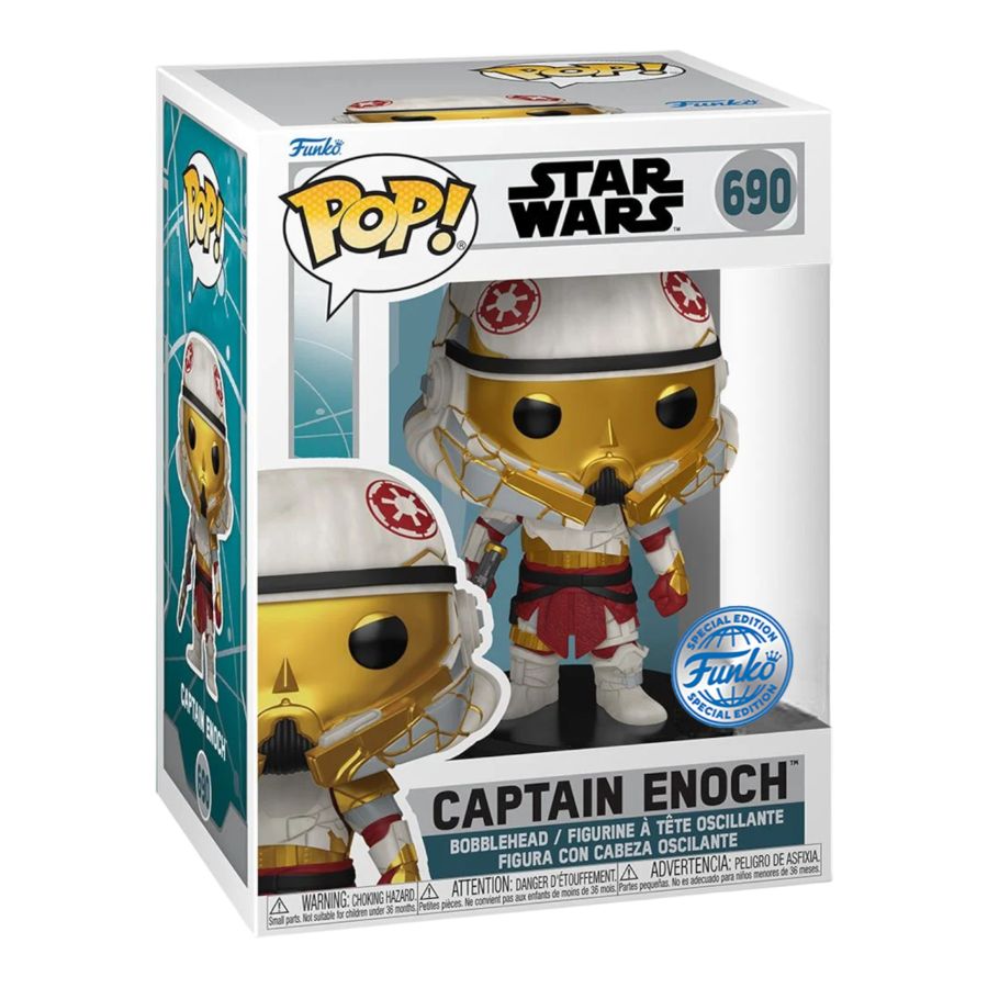 Funko: Star Wars: Ahsoka (TV) - Captain Enoch US Exclusive Pop! Vinyl