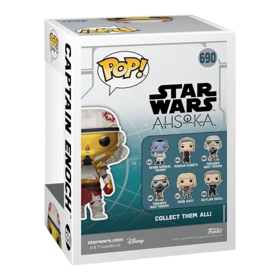 Funko: Star Wars: Ahsoka (TV) - Captain Enoch US Exclusive Pop! Vinyl