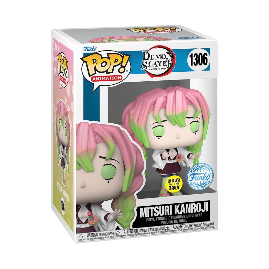 Funko: Demon Slayer - Mitsuri US Exclusive Glow Pop! Vinyl