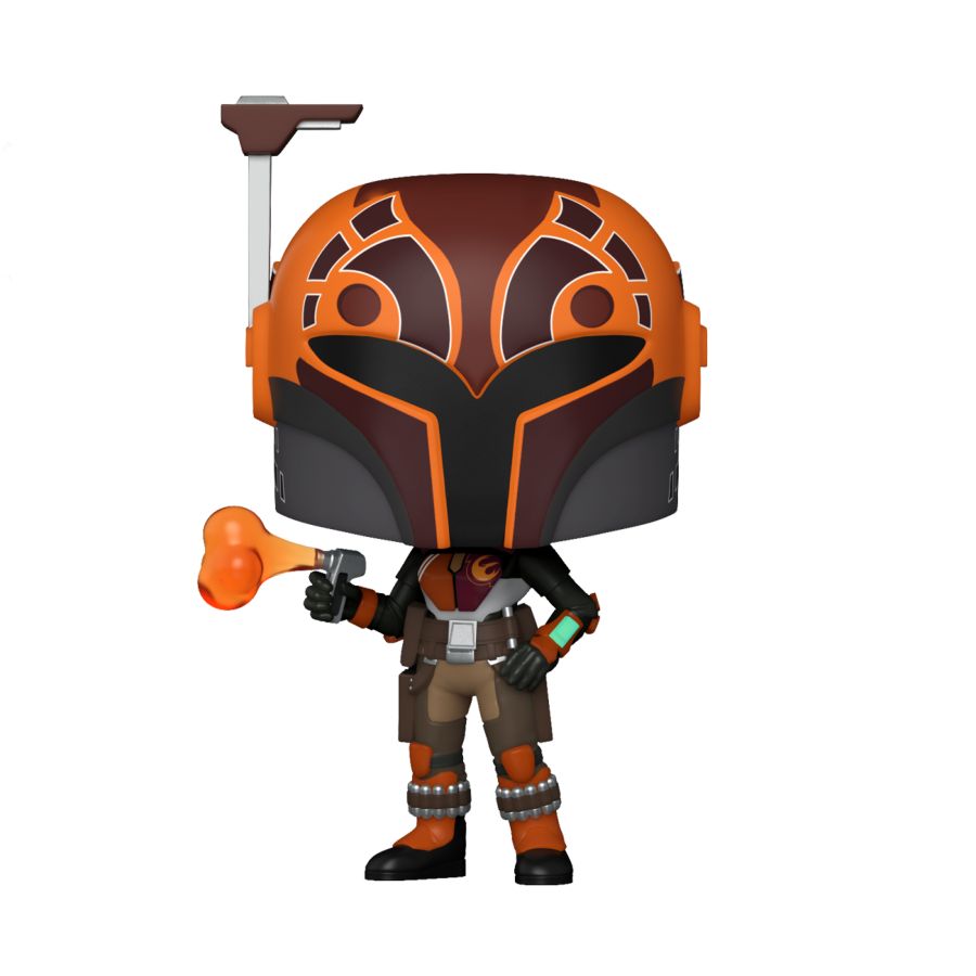 Funko: Star Wars: Rebels - Sabine Wren US Exclusive Metallic Pop! Vinyl
