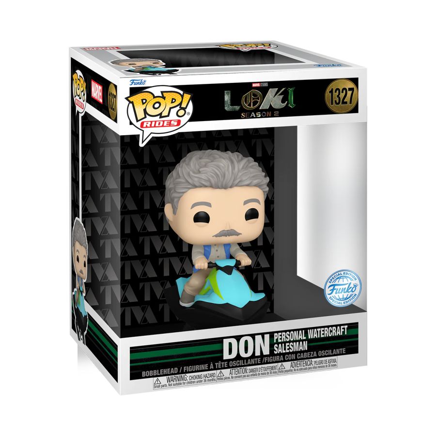 Funko: Loki (TV S2) - Dom (Personal Watercraft Salesman) US Exclusive Pop! Ride