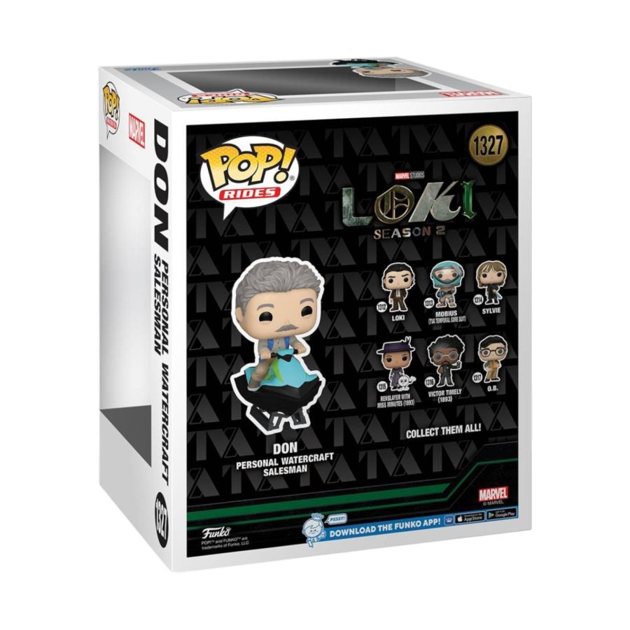 Funko: Loki (TV S2) - Dom (Personal Watercraft Salesman) US Exclusive Pop! Ride