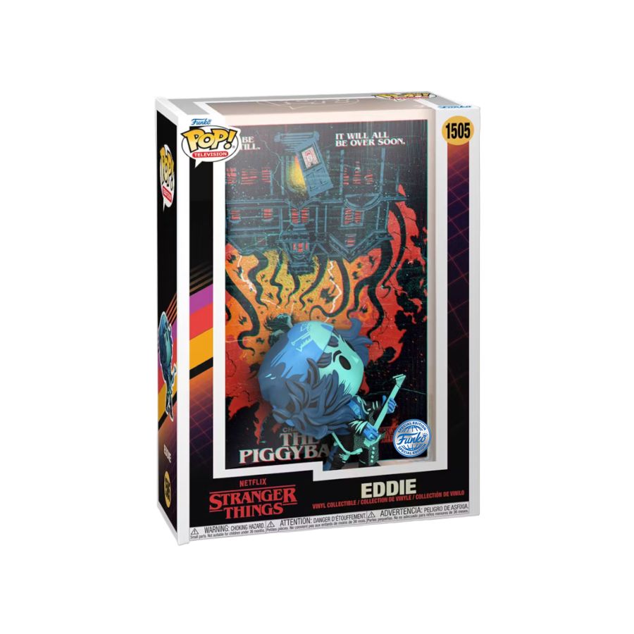Funko: Stranger Things - Eddie US Exclusive Pop! Comic Cover