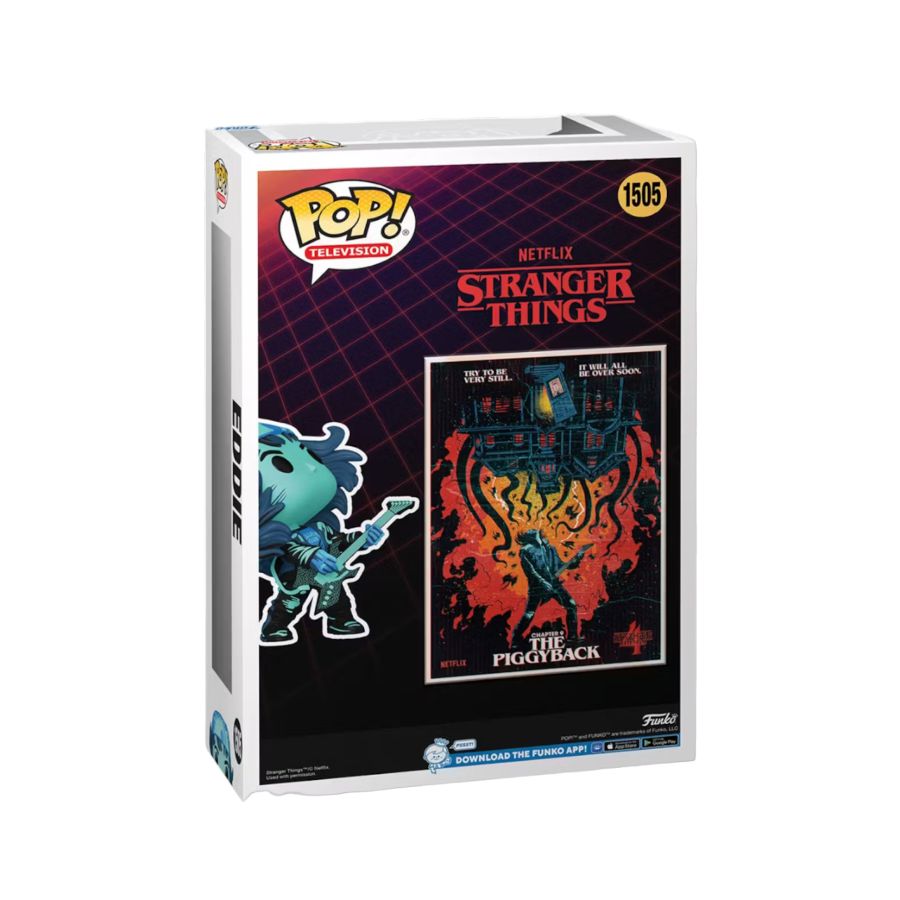 Funko: Stranger Things - Eddie US Exclusive Pop! Comic Cover