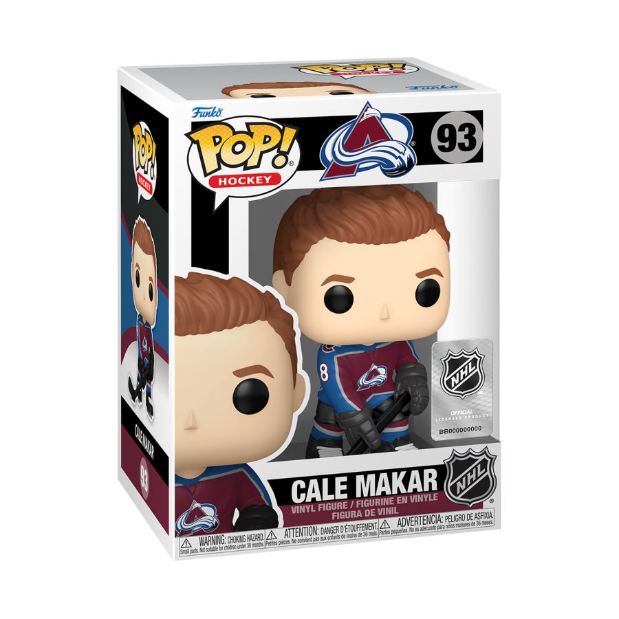 Funko: NHL: Avalanche - Cale Makar Pop! Vinyl